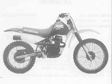 1985 xr100r